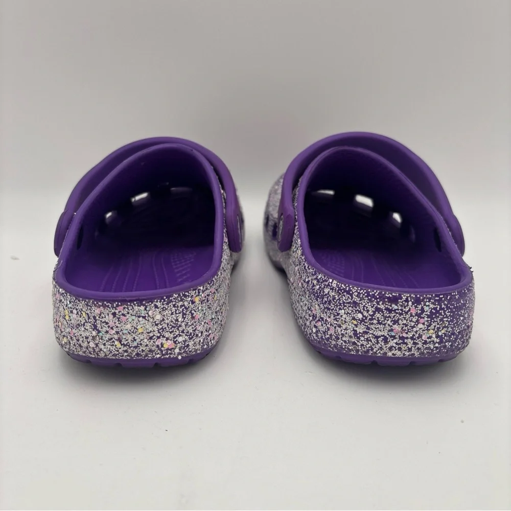 CROCS Purple‎ Sandals with Halloween Pattern